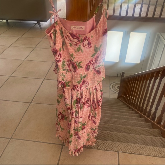 Allanah Hill size 10 pink floral dress - Picture 4 of 5